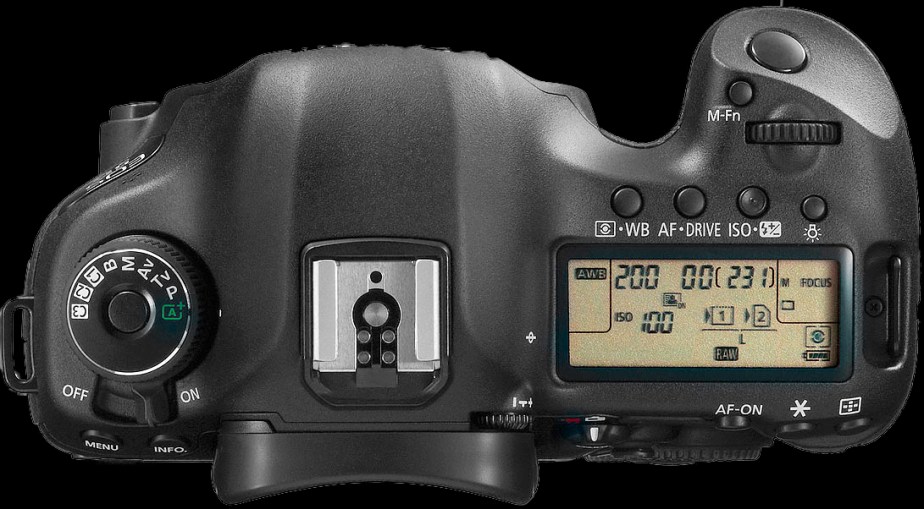 Canon 5DIII Top Side